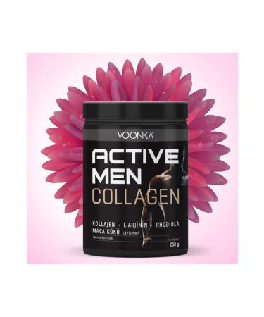 Voonka Collagen Active Men 250 Gr - Green Apple
