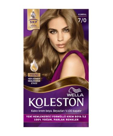 Wella Kit Hair Dye 7/0 Blonde