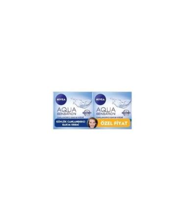 NIVEA Aqua Sensation Revitalizing Care Cream 50 ml X 2 Pieces