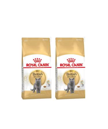 Royal Canin British Shorthair Adult Cat Dry Food 2 kg X 2 Pieces