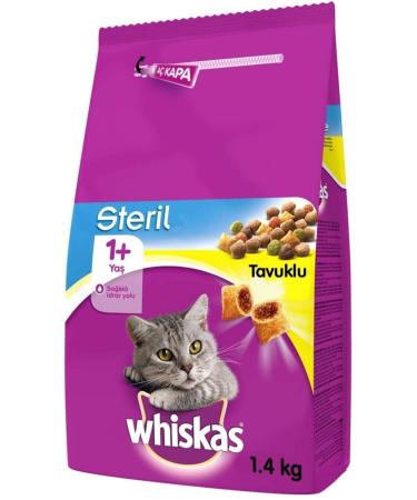 Whiskas Whiskas Adult 1.4 Kg Sterilized Cat Food Chicken