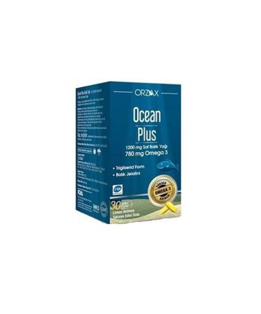 Ocean Ocean Plus 1200 Mg 30 Capsules Concentrated Fish Oil