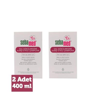 Sebamed Shampoo Against Hair Loss 400ml X 2 Pieces