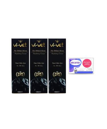 Vi vet Men Hair Removal Cream 3 Pieces
