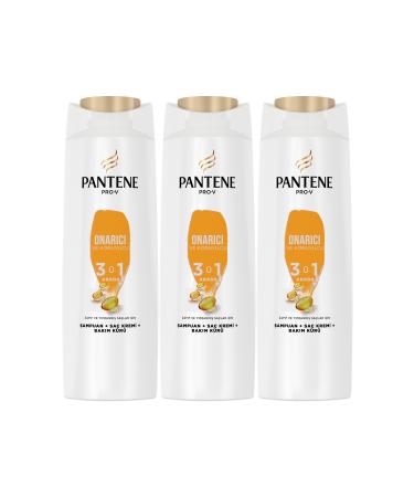 Pantene 3 in 1 Repair and Protective Shampoo 350 ml 3 Pieces