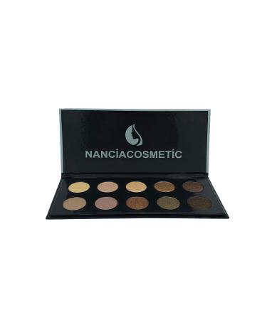 Nancia Nude Pearlescent Eyeshadow Palette