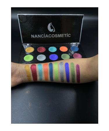 Nancia 10 Metal Eyeshadow Palette - Buy Online on GoSupps.com