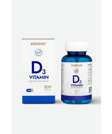 Kanka Vitamin D3 - 1000iu 300 Tablets