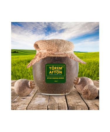 G l ehre Y rem Afyon Famous Afyonkarahisar Stone Mill Ground Glass Black Poppy Paste | 350Gr.