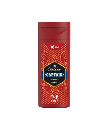 Old Spice Captain Shower Gel 50 ml - Buy Online on GoSupps.com