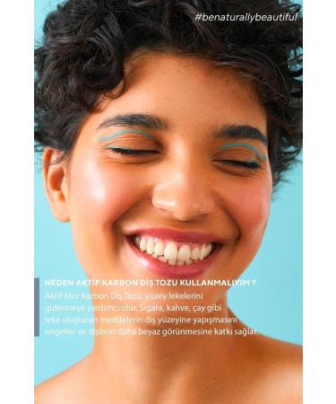 The Ceel Teeth Whitening Active Purple Carbon Tooth Powder 50 gr - Buy Online on GoSupps.com