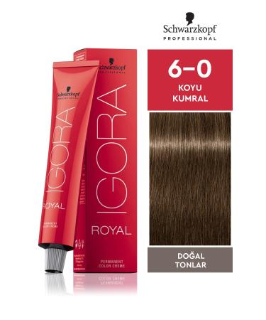 Igora Royal Natural Tones 6-0 Dark Blonde 60ml