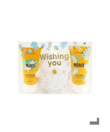 Sephora Monoi moisturizing body lotion Monoi shower gel MINI SIZE TRAVEL 50 ML