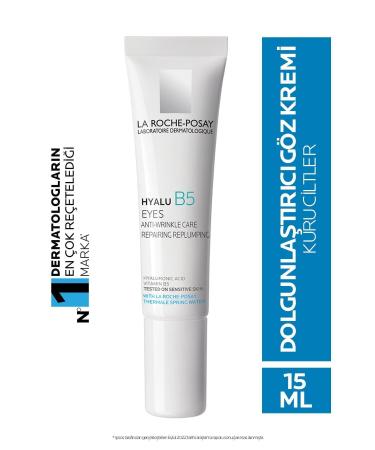 La Roche Posay Hyalu B5 Yeux Plumping Eye Cream 15ml Containing Hyaluronic Acid Vitamin B5 SH NEE655