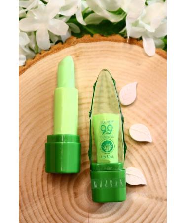 KozmoD nyaAvm Aloe Vera Content Soothing Gel Magic Lipstick