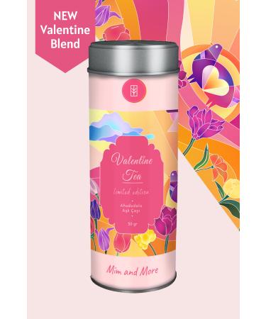 Mim and More Valentine Tea Raspberry Love Tea & Valentine Bath Salt - Buy Online on GoSupps.com