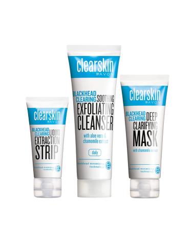 Avon Clearskin Blackhead Mask Refreshing Cleanser and Peel-Off Gel Pack