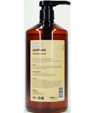 CODE BLONDE Hair Restorative Salt-Free Shampoo (Keratin Care) Salt&Color Free 1000 ml