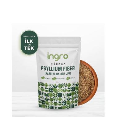Ingro Psyllium Fiber (CARNIYARIK SEED FIBER) 100g