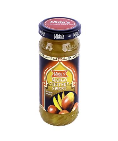 Midas Mida's Mango Chutney Sweet 340gr (Sweet Mango Sauce)