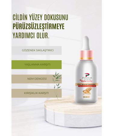 Phigo Anti-Aging and Anti-Wrinkle Pore Tightening Serum Niacinamide and Glycerin Special Formula 30 ML - Buy Online on GoSupps.com