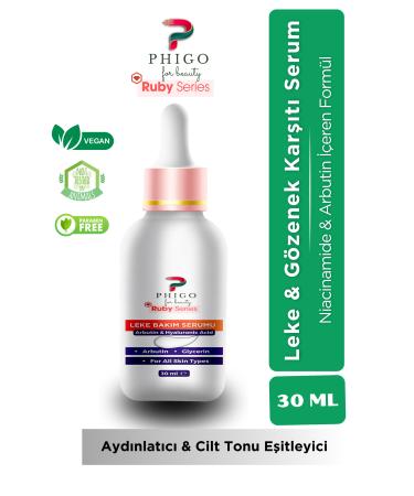 Phigo Anti-Spot Pore Skin Care Serum Special Formula Containing Niacinamide Arbutin 30 ML Phigo