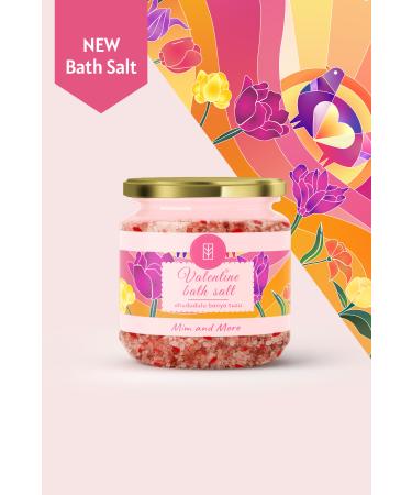 Mim and More Valentine Tea Raspberry Love Tea & Valentine Bath Salt - Buy Online on GoSupps.com