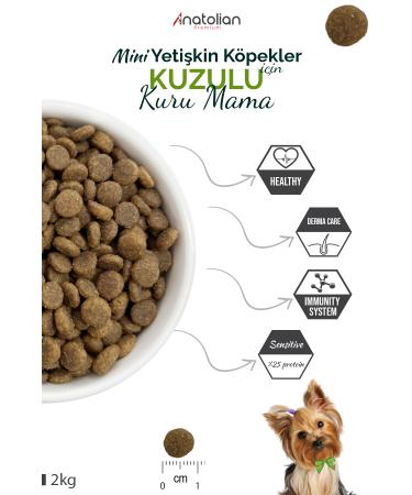 Anatolian Premium Mini Adult Lamb Lamb Adult Small Breed Dog Food 4 Kg - Buy Online on GoSupps.com