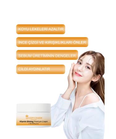 QUEEN CHARM Brightening Concentrate Vita-C Premium Cream for Blemished Skin - Buy Online on GoSupps.com