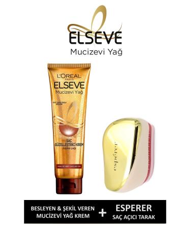 Elseve Miraculous Oil for Dry and Hard Hair 150 Ml + Hair Detangling Comb