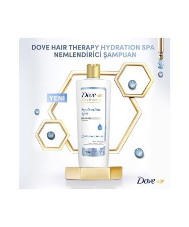 Dove Hair Therapy Hair Care Shampoo Hydration Spa 0% Sulphate 350 Ml N.Beauty94 - Buy Online on GoSupps.com