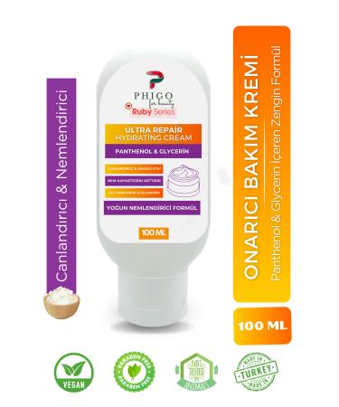 Phigo Skin Repair Care Cream Nourishing Moisturizer Anti-Stain Tone Equalizer Panthenol Glycerin 100ML