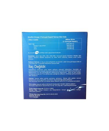 Zerofish Duo Set / Zero Fish Omega 3 & Fish Oil Soft Gel Capsule 1000 mg - Buy Online on GoSupps.com