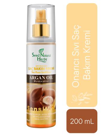 Seed Natural Herbs Intensive Care Dual Phase Argan Oil Liquid Hair Conditioner 200 ml
