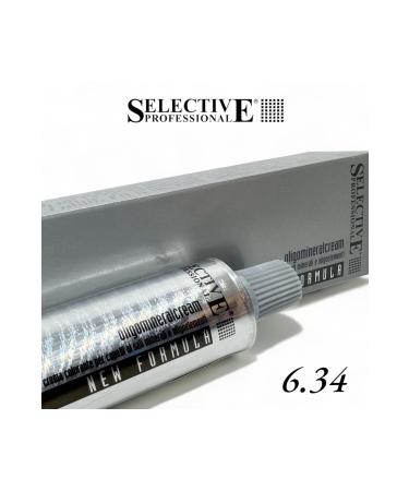 Selective Professional 6.34 Tube Hair Dye 60 ml NON-OXIDANT