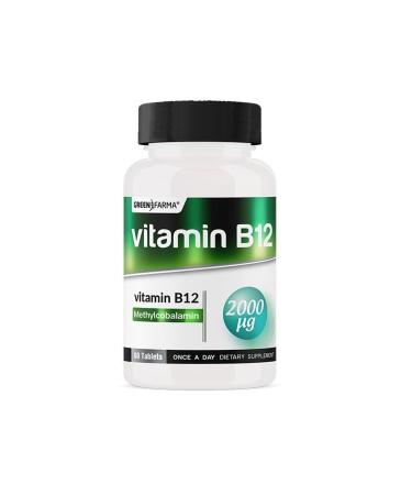 GreenFarma Green Farma Vitamin B12 (Methylcobalamin) 60 Tablets