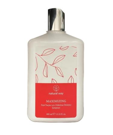 natural way MAXIMIZING Anti-Hair Shampoo with Concentrated Vitamins and Arginine 13.52 fl.oz. ECB.270