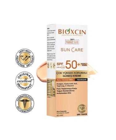 Bioxcin Sun Care Very High Protection Tinted Sun Cream for Dry Skin TINTED (Spf50+) 50 Ml - SK