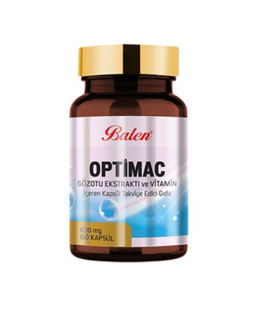 Balen Optimac Eyebright Extract and Vitamin 630MG*60 Capsules