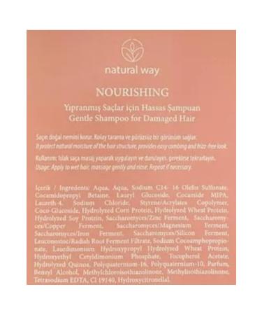 natural way NOURISHING Protein-Enriched Gentle Shampoo (13.5 fl.oz.) BeautyS295