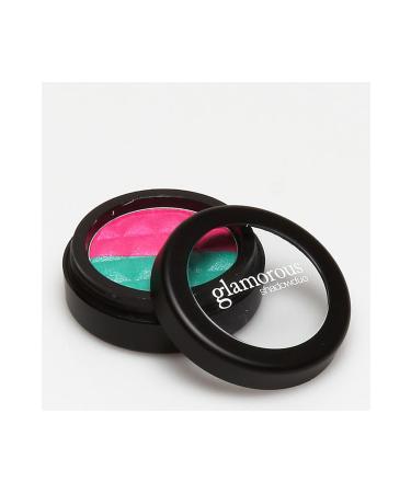 LA SPLASH GLAMOROUS SHADOW DUAL EYESHADOW -19112 GREEN PINK