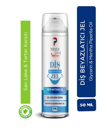 Phigo Purple Teeth Whitening Gel Instant Whiteness Teeth Whitening Gel 50ML Yellow Stain Anti-Tartar Phigo