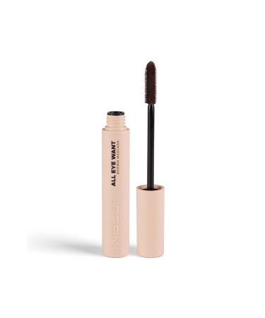 Inglot ALL EYE WANT Mascara brown