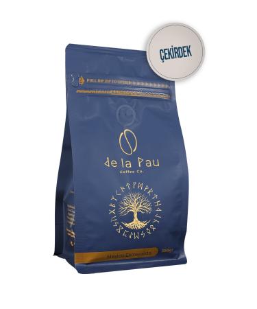 DELAPAU Mexico Esmeralda Roasted Packaged Coffee Beans 250 GR