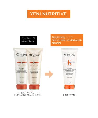 Kerastase Kerastase nutritious lait vital Intensive Moisturizing Conditioner for Dry Hair 200 ml / 454643CN - Buy Online on GoSupps.com