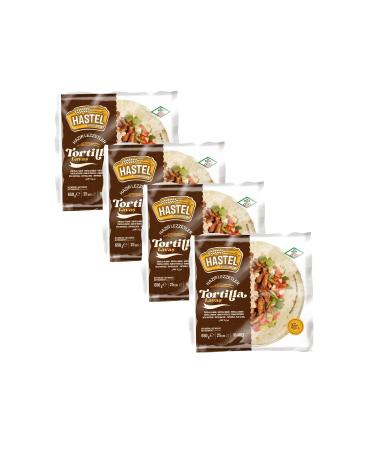 Hastel Tortilla Lavash 10 Pieces 650 Gr X 4 Packs