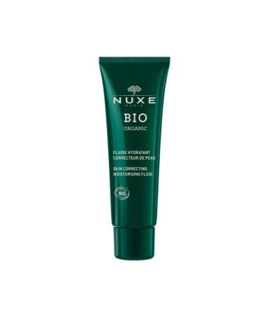 Nuxe Bio Organic Skin Correcting Moisturising Fluid - Moisturising Cream for Normal and Combination Skin 50ml