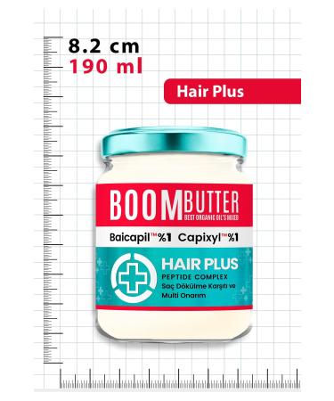 BOOM BUTTER Plus Anti-Loss 1% Baicapil 1% Capixyl Nourishing Hair Care Oil 190 ml - Buy Online on GoSupps.com