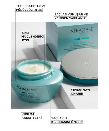 Kerastase Resistance Masque Force Architecte Repair Sealant for Damaged Split Ends 200ml SED6532