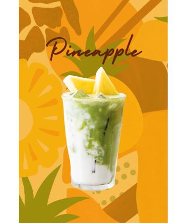 Nice Match Pineapple Matcha - Pineapple Flavored Matcha 25 gr - Buy Online on GoSupps.com